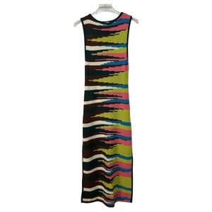Urban Outfitters Colorful Knit Maxi Dress